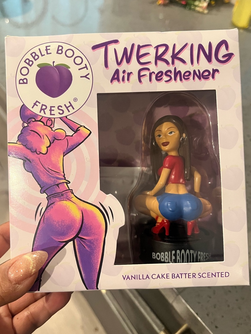 Real Twerking Air Freshener - Vanilla Cake Batter Scent